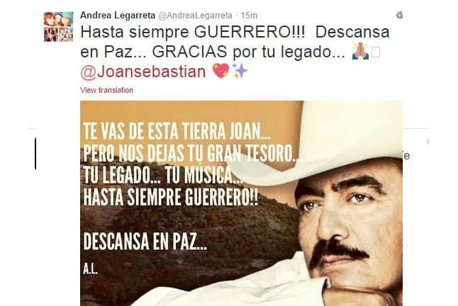 Con profunda tristeza, los famosos expresan su dolor en las redes sociales tras enterarse de la partida del 'Rey del Jaripeo'