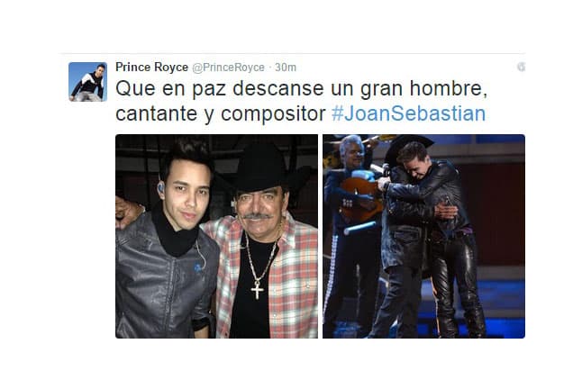 Con profunda tristeza, los famosos expresan su dolor en las redes sociales tras enterarse de la partida del 'Rey del Jaripeo'