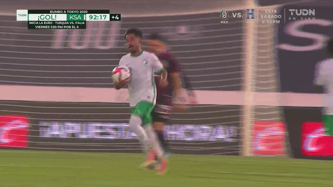 ¡Jurado comete penalti! Arabia le empata 1-1 al Tri olímpico al 93’