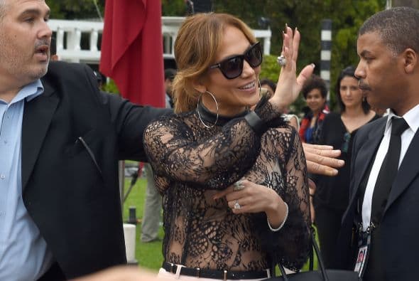 Una vez más lució como una princesa y ella lo disrutó.