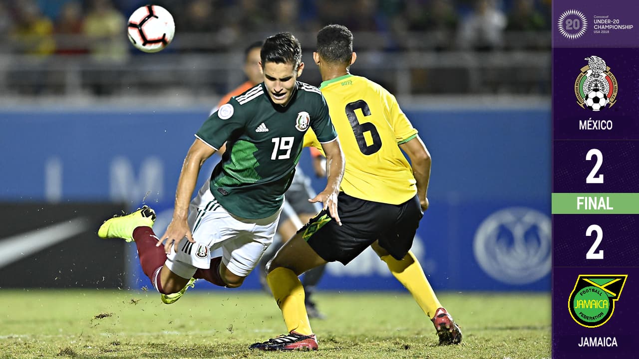 Tri Sub-20 divide puntos ante Jamaica en el Premundial, pero sigue invicto