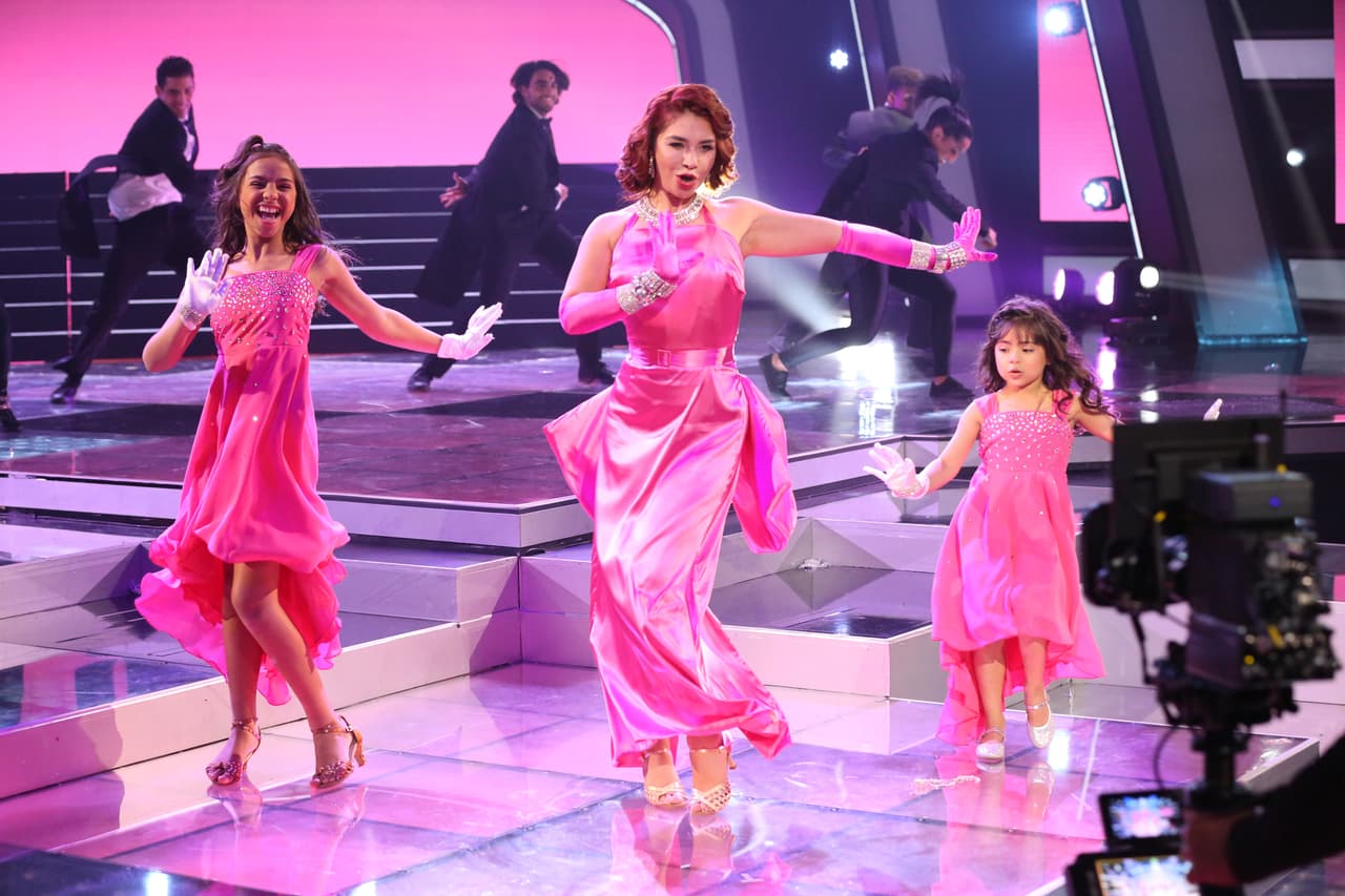 Y las pequeñas Alondra y Giuliana le hicieron muy buena compañía.