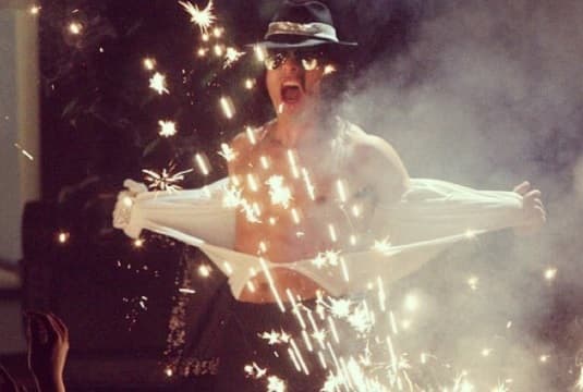 Omar, quien imitaba a Michael Jackson en sus primeros años de comedia, no mostraba interés por tener un cuerpo tonificado.