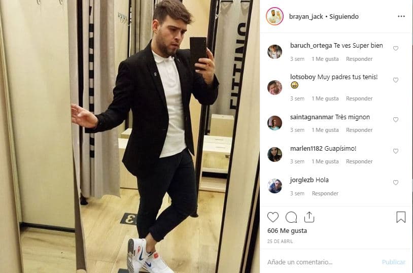 Sebastián agregó que Bryan (en la foto) 
<b>tuvo un gesto muy romántico</b> con él cuando decidieron regresar.