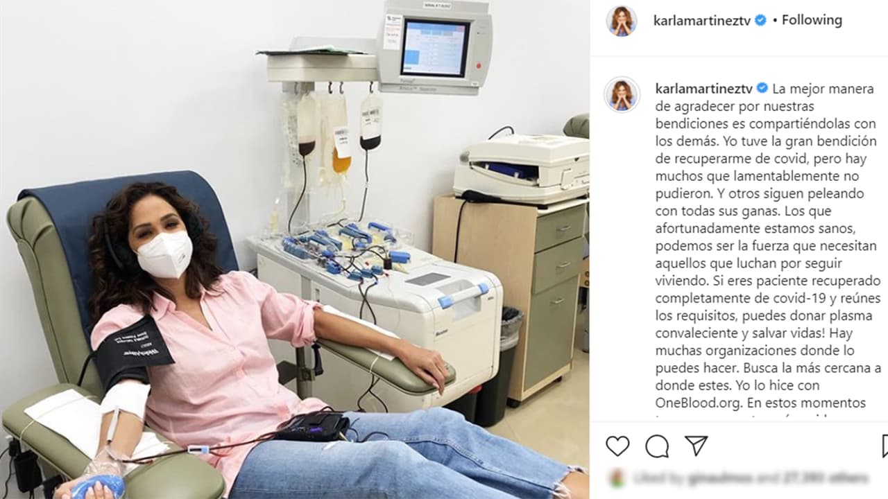 Agregando que: "Yo tuve la gran bendición de recuperarme de covid, pero hay muchos que lamentablemente no pudieron. Y otros siguen peleando con todas sus ganas. Los que afortunadamente estamos sanos, podemos ser la fuerza que necesitan aquellos que luchan por seguir viviendo".