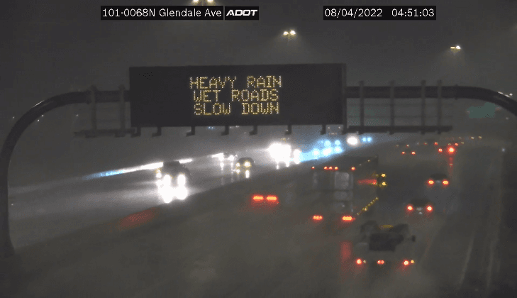 Tormentas monzónicas este jueves.