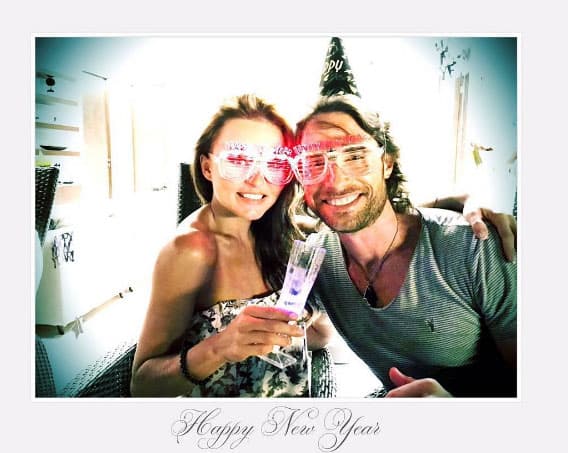 Angelique Boyer y Sebastián Rulli cerraron el año juntos por tercera vez.