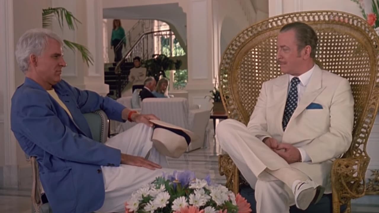 Steve Martin como Freddy Benson y Michael Caine como Lawrence Jamieson en ‘Dirty Rotten Scoundrels’.