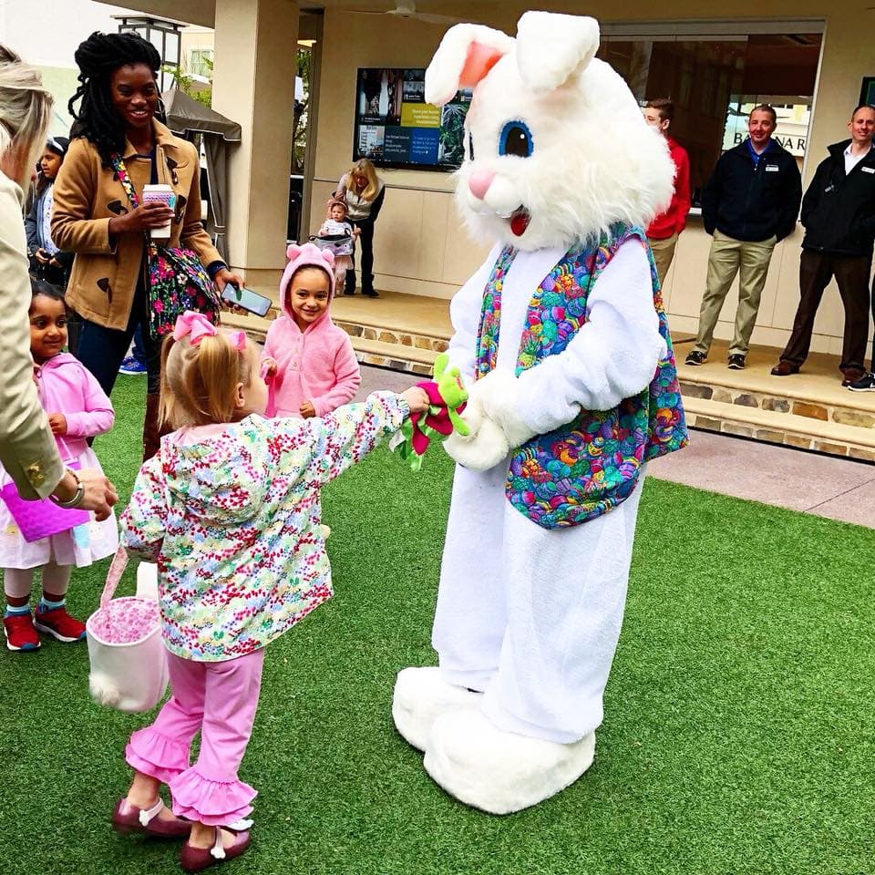<a href="https://www.experienceavalon.com/events/eventitems/hop-a-long-easter-egg-hunt/"><b>Hop-A-Long Easter Egg Hunt (8 de abril)</b></a>. Los niños recogerán diez huevos y los llevarán a la tienda de intercambio para recibir una bolsa de golosinas. Las 8:30 a. m. hunt es para niños de 0 a 3 años, y las 9:30 a. m. hunt es para edades 4-7.