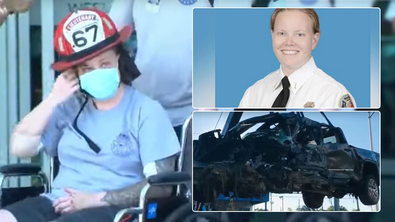 "Es un milagro": sale de cuidados intensivos la bombero que fue atropellada en Florida