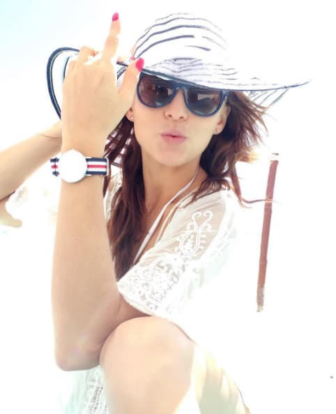 Sin duda, la actriz es de las personas que disfruta las pequeñas cosas de la vida y nunca pierde la actitud positiva ante la vida.