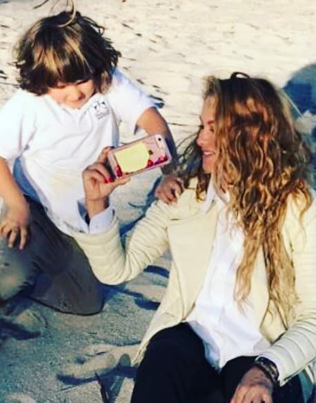 Y por supuesto compartirá el gran amor que siente por Nico, su primer hijo.