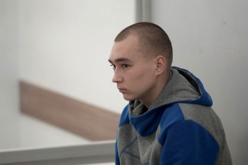 Sargento ruso Vadim Shishimarin, condenado por crímenes de guerra en Ucrania.