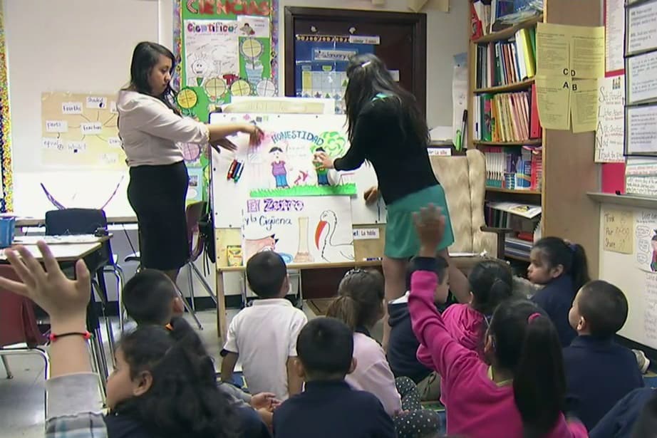 Clase bilingüe