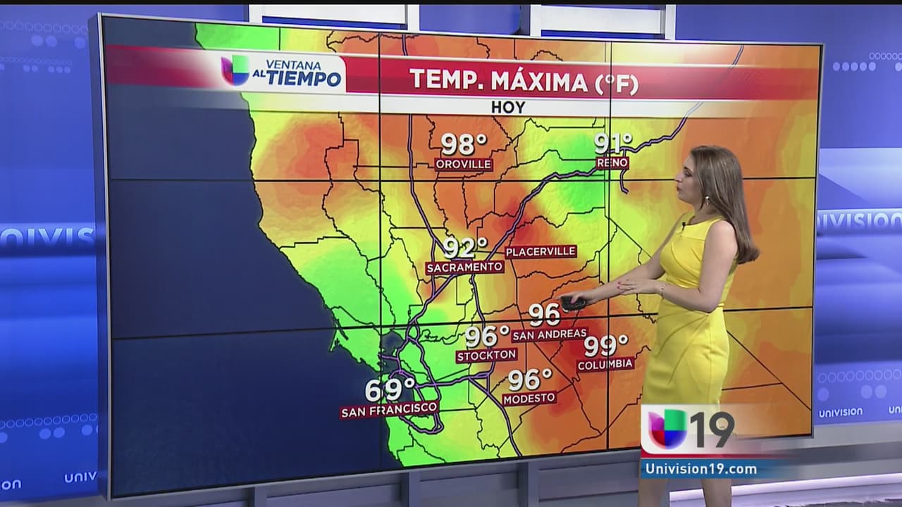 Siguen las temperaturas cálidas en Sacramento