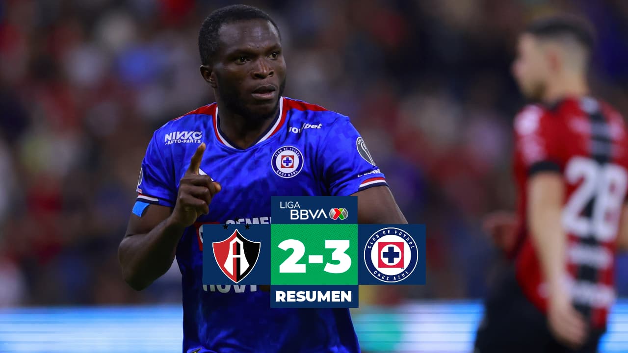 ¡Partidazo en el Jalisco! Cruz Azul vence a Atlas y acaricia las Semifinales