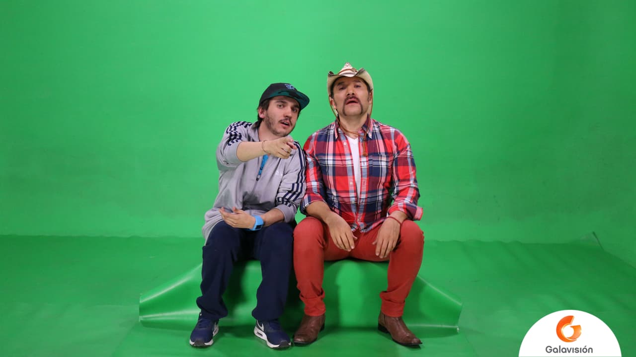 Como en los episodios anteriores, las grabaciones se realizaron con un fondo verde para después montar una escenografía digital.