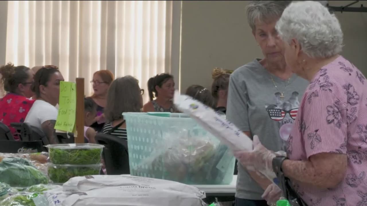 Comida gratis en Pasco: hispanos recurren a distribuciones por altos precios y bajos ingresos