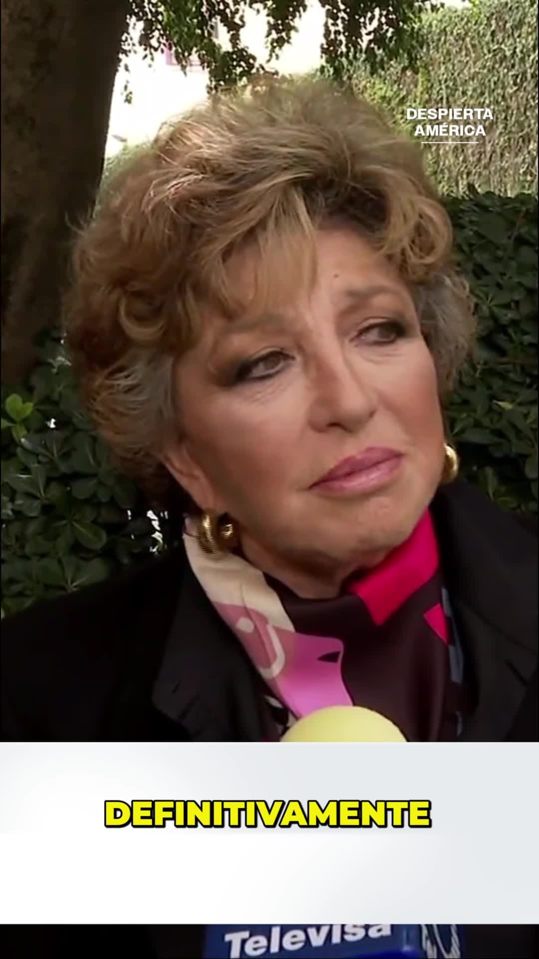 Angélica María dice si sus nietos seguirán sus pasos en la actuación