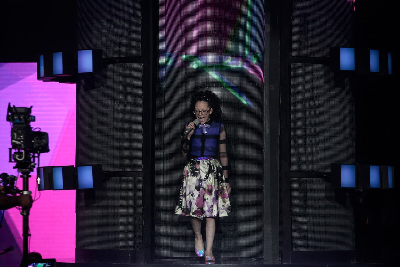 Había llegado el momento de Taisia, la cantante del escuadrón de 'Mateo y los Súpersabios'.