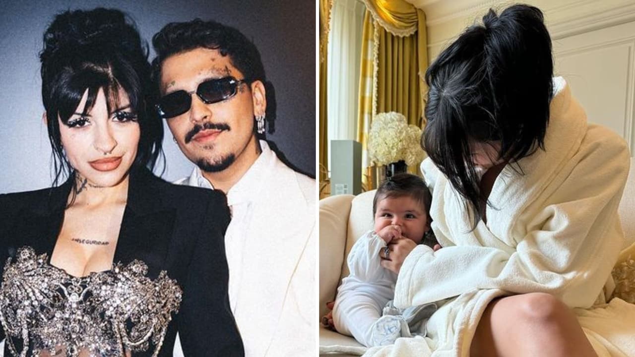 ¿Nodal y Cazzu ya bautizaron a Inti? Video que los habría captado en iglesia desata sospechas