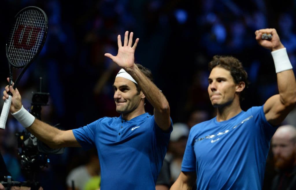 Nadal y Federer forman pareja de ensueño y ganan en la Laver Cup