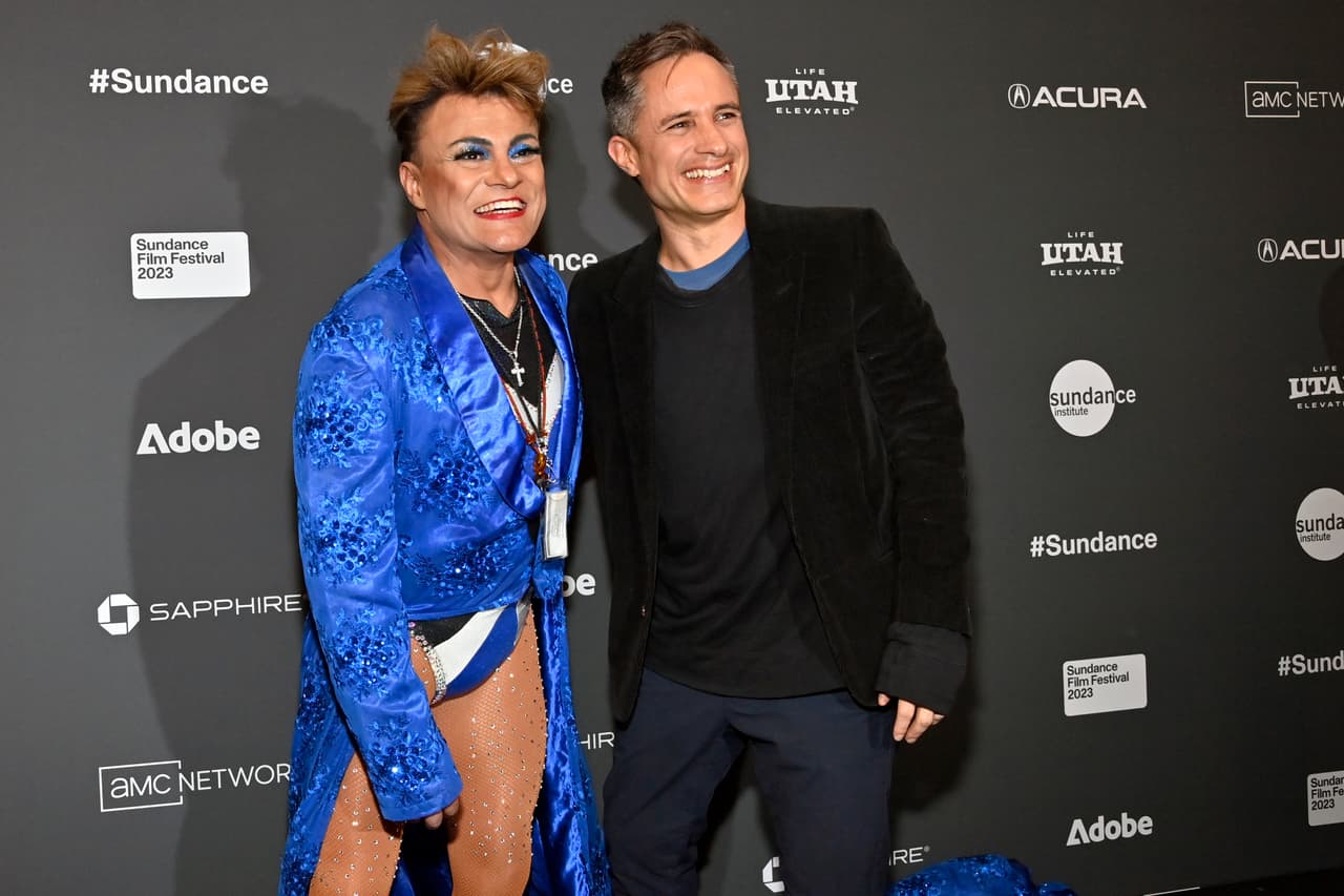 Saúl Armendáriz, "Cassandro" y Gael García Bernal