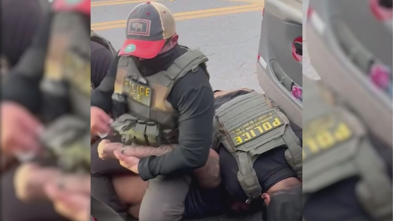 "Primero me golpeas y luego me pides perdón": ICE detiene a ciudadano estadounidense frente a su bebé y su esposa embarazada
