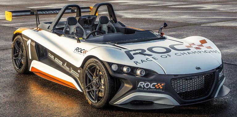 Abre la galería el 
<b>VUHL</b> 
<b>05</b> 
<b>ROC</b> 
<b>Edition</b>, un superdeportivo liviano (sólo pesa 1488 libras) con carrocería y chasis de fibra de carbono, con tracción trasera, y rines que también son de fibra de carbono.