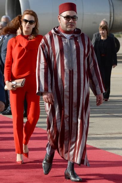 Por lo que visitaron, como es tradición, el Mausoleo del Rey Mohamed V en Rabat.