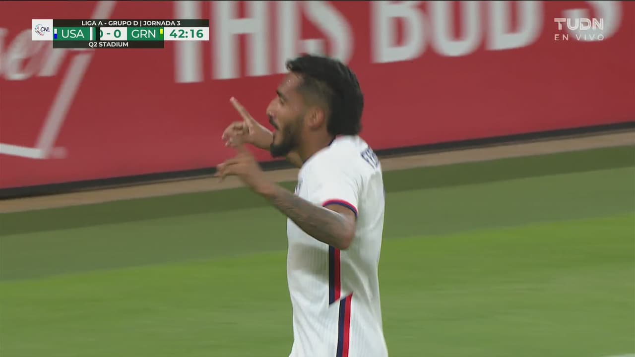¡Cayó el primero! Ferreira convierte el 1-0 de Team USA ante Granada