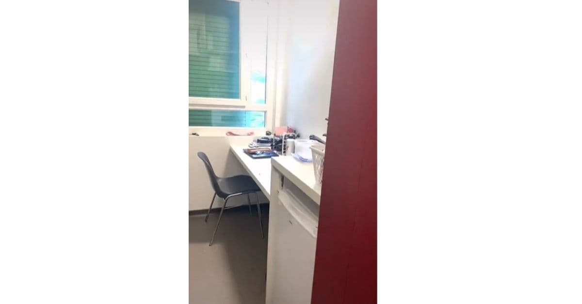 Tiktoker muestra su cuarto en Francia