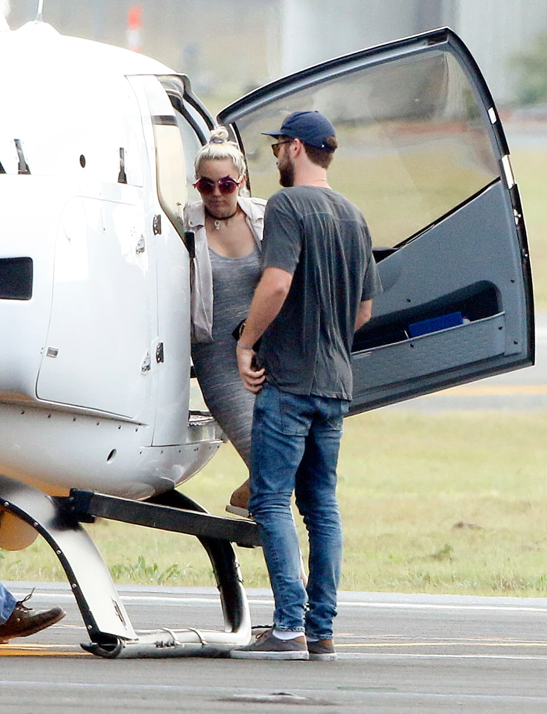 Miley ha estado estos días pasándola bien con su novio Liam en Australia.
