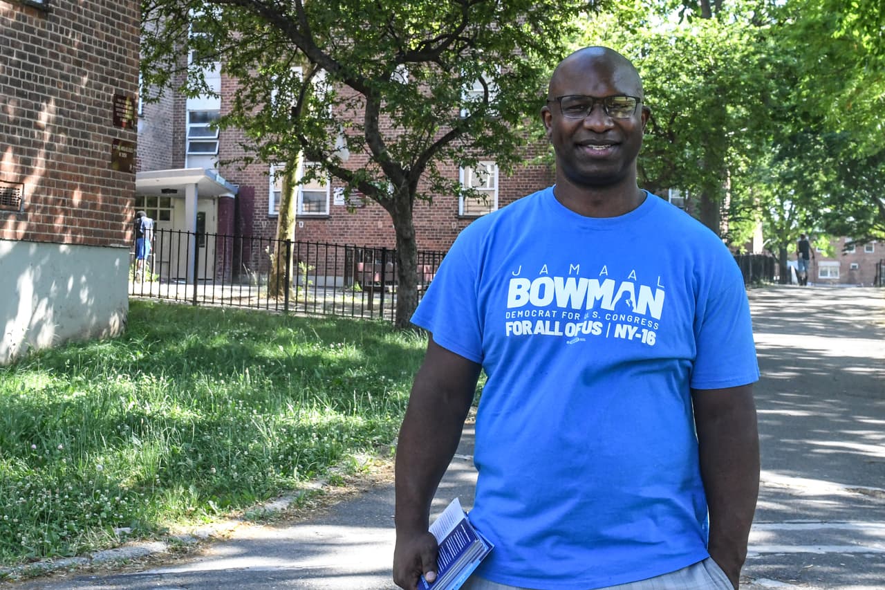 Conteo preliminar arroja resultados positivos para el candidato progresista Jamaal Bowman