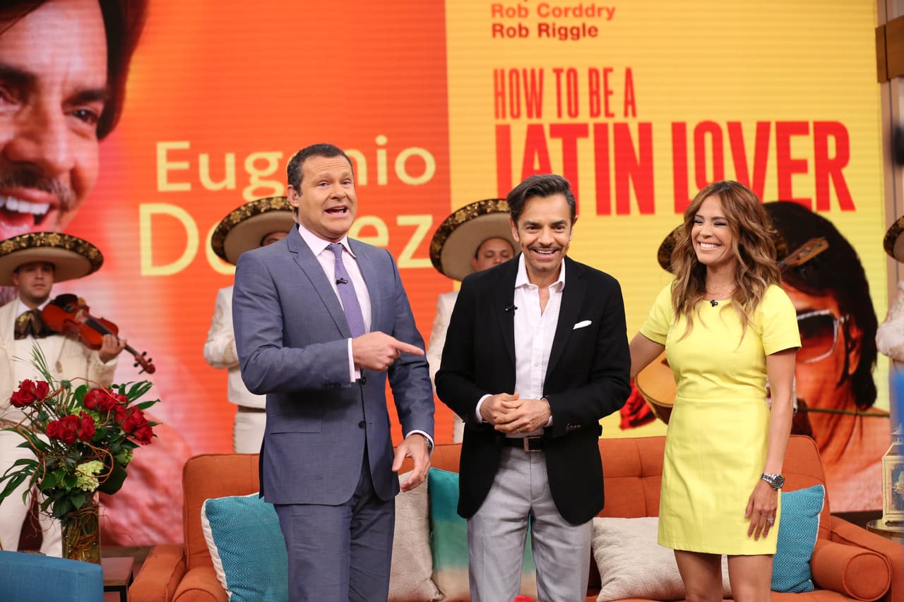 Este lunes 24 de marzo Eugenio Derbez regresó a Despierta América con buenas noticias.