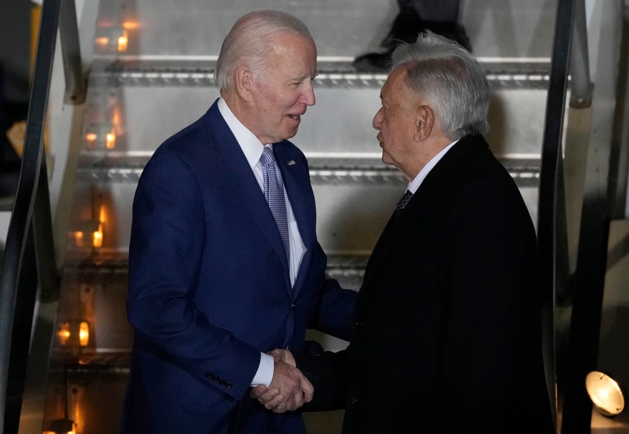 AMLO recibe a Biden para tratar una crisis migratoria que "no se resolverá de la noche a la mañana"