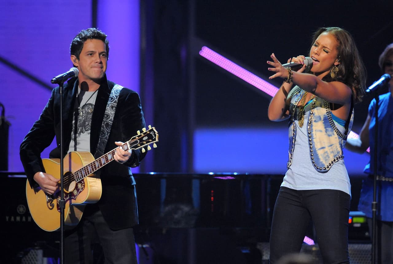 La combinación de estos dos talentos cautivó al público y Alicia se lució con esta interpretación.