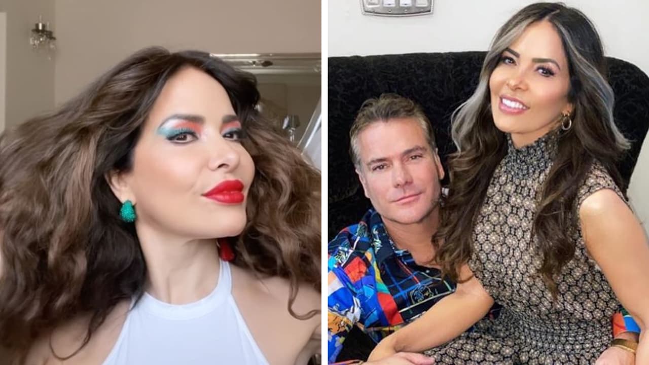 Gloria Trevi recrea una famosa escena de una película de Disney en su cena romántica