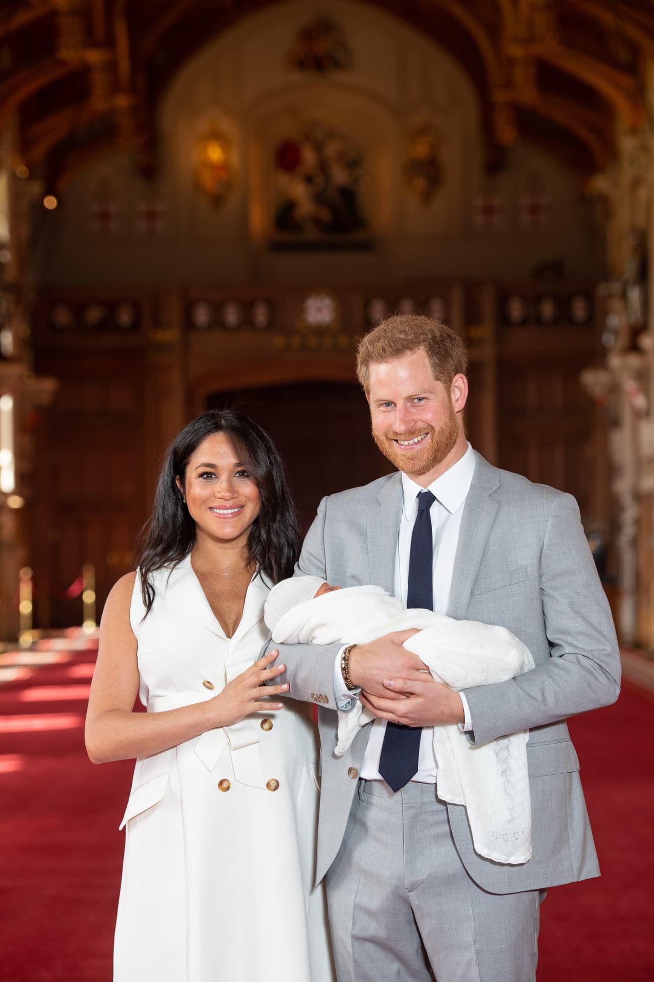 Meghan Markle, príncipe Harry y Archie