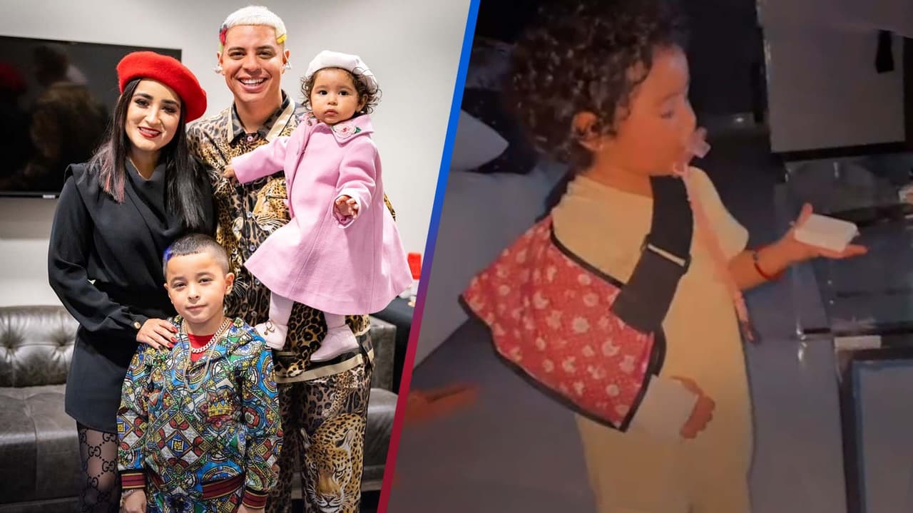 La hija de Eduin Caz sufre aparatosa caída y se fractura un brazo: “Esta niña me va a sacar canas verdes”