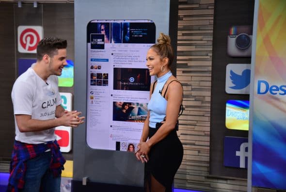 El Rincón Social le dio la bienvenida a la incomparable JLo.