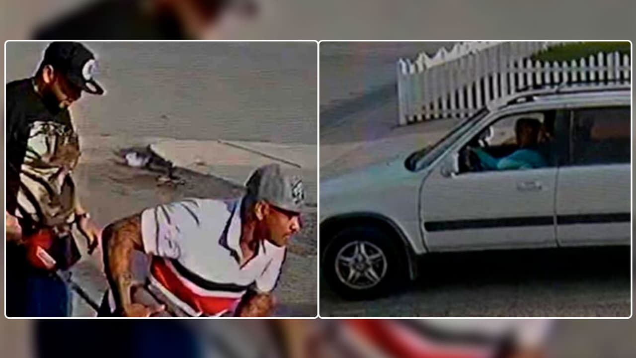 ¿Los has visto? Dos sospechosos de robar convertidores catalíticos son buscados por la Policía de Bakersfield