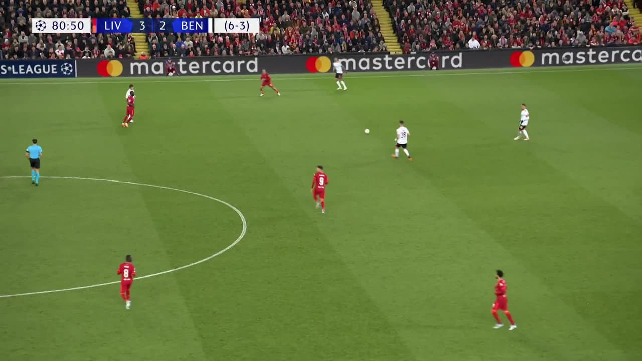 ¡GOL!  anota para Benfica. Darwin Núñez