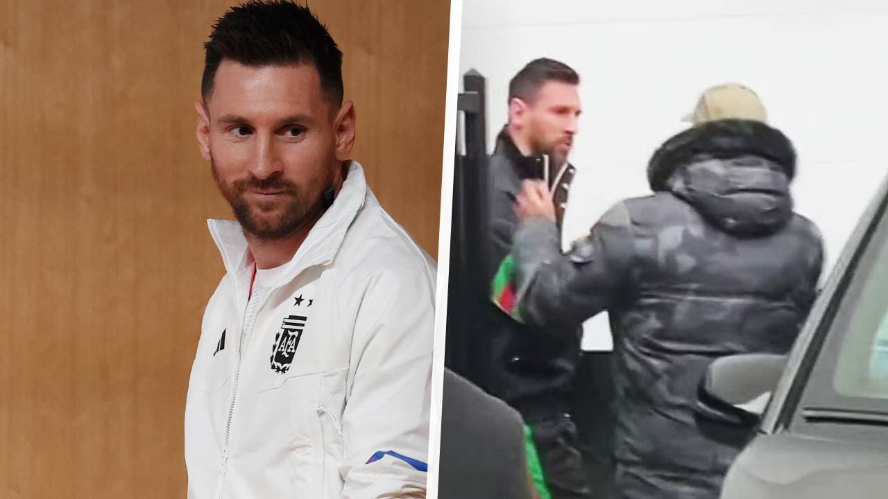 En exclusiva, las cámaras de El Gordo y La Flaca siguieron a Leo Messi en París