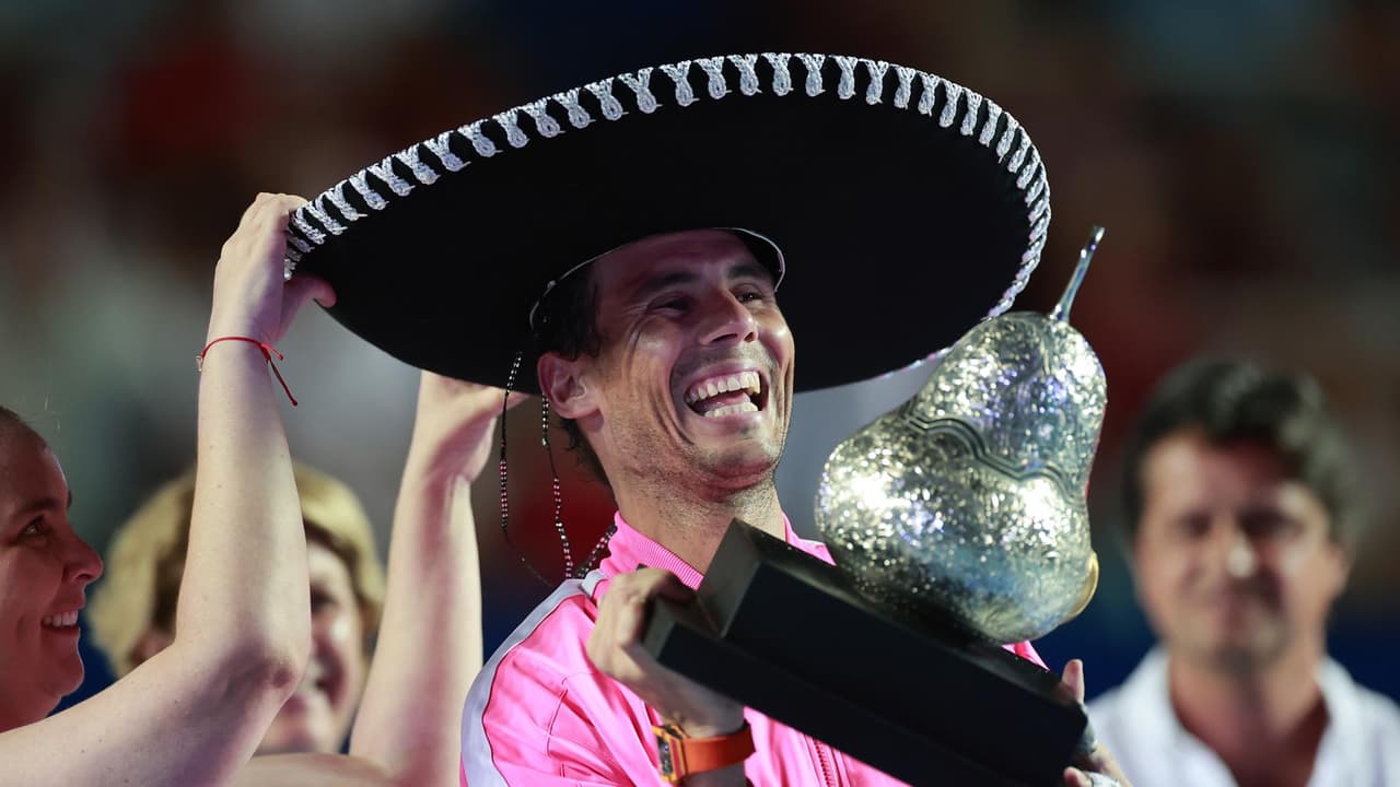 ¡Confirmado! Rafa Nadal jugará en México en este 2022