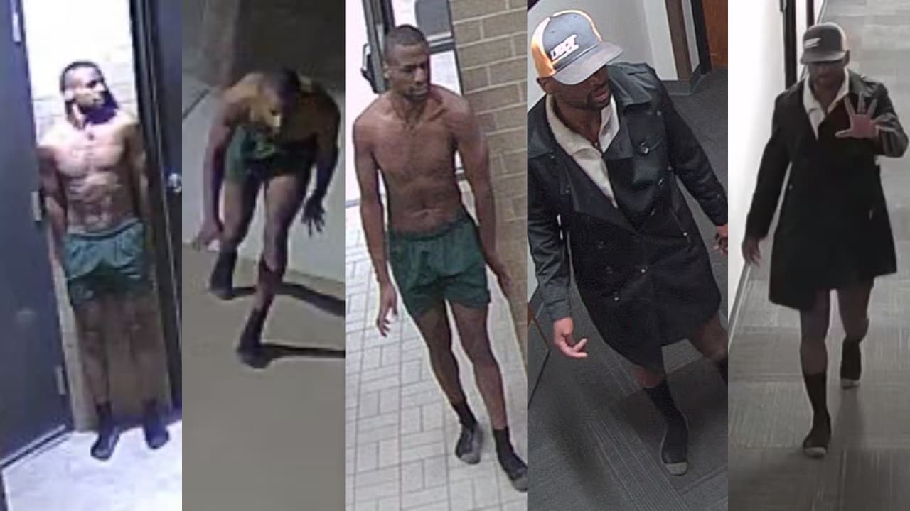 Policía busca sospechoso que cometió robo con poca ropa en Taylorsville