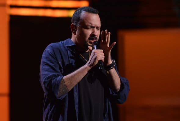 Pepe Aguilar estaba listo para Premio Lo Nuestro 2014.