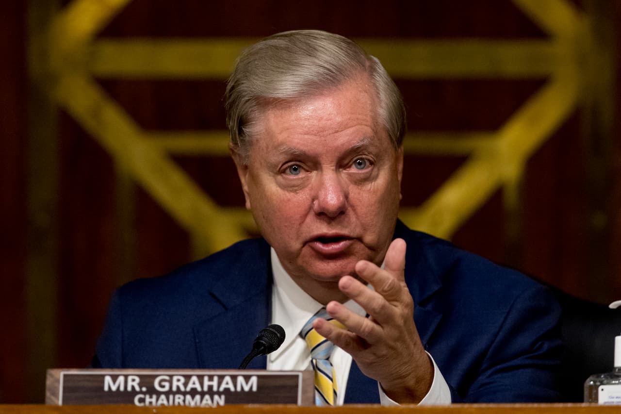Un video muestra al ‘trumpista’ senador Graham insultando a Trump y halagando a Biden