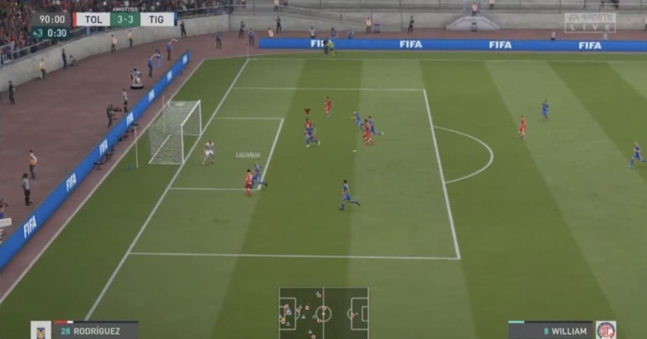 En un partido de ida y vuelta con muchas llegadas, el Toluca de Diego Rosales y los Tigres de Nahuel Guzmán se tienen que conformar con el empate a tres.