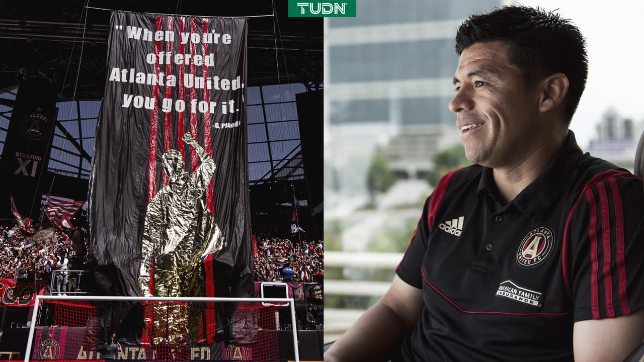 Descomunal bienvenida a Gonzalo Pineda con el Atlanta United 